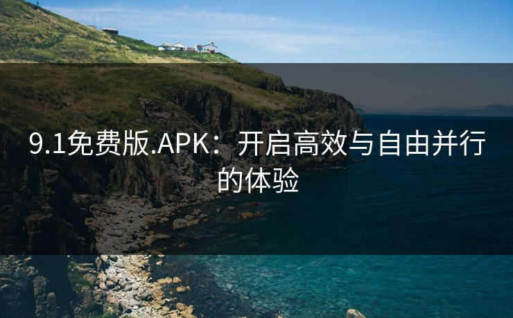 9.1免费版.APK：开启高效与自由并行的体验